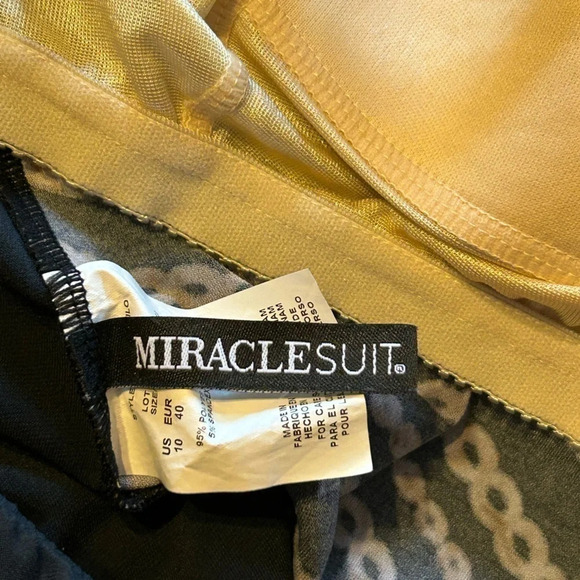 Miraclesuit Lionessa Kiara Tankini top size 10 - Picture 7 of 10